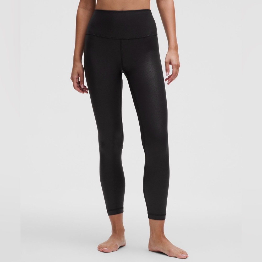 lululemon athletica Align High-Rise Pant 25” Radiate Foil Print Black